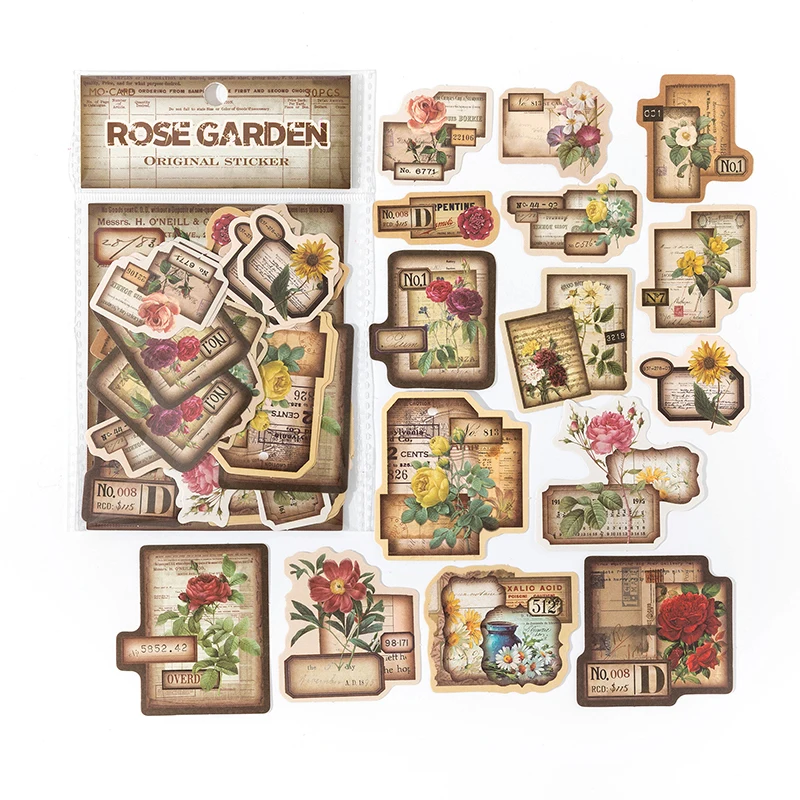 

Винтажные наклейки для скрапбукинга