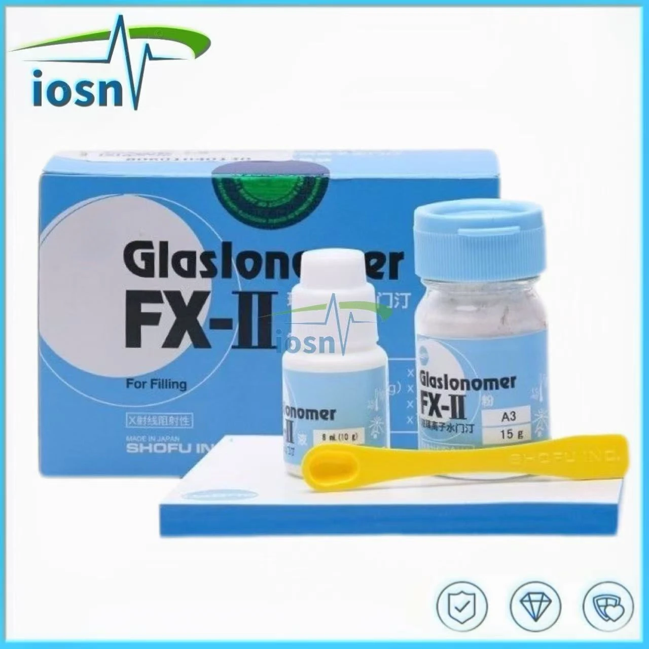 Стоматологический цемент Glaslonomer FX-II A2/A3 ShoFu