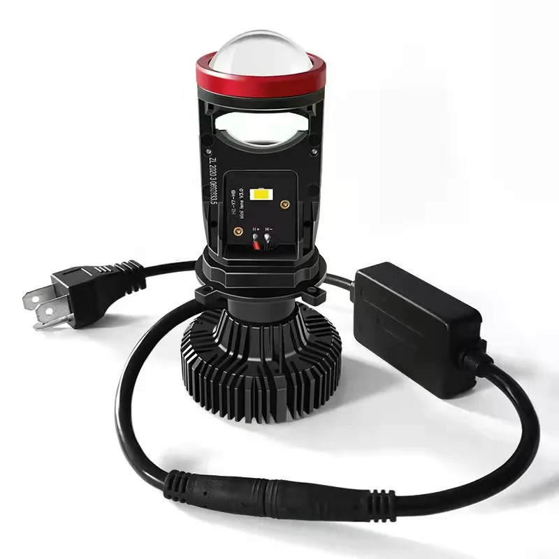 

H4 LED Headlight Bulbs Canbus Lens Mini Projector Lens 120W Auto Car Lamp Fog Light 9003/HB2 Hi/Low 30000LM 6500K 12V( Y7D)