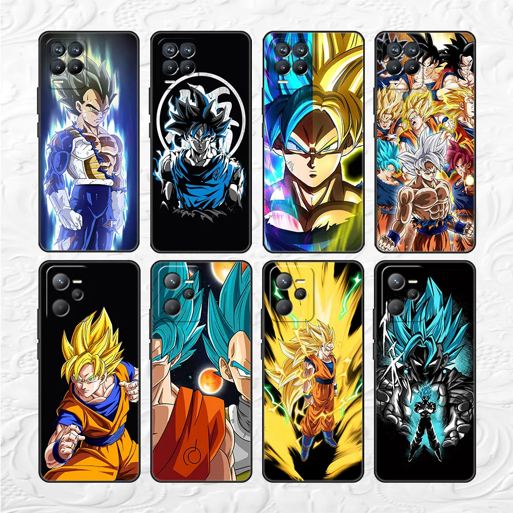 

Чехол для телефона Son Gokus Dragon Ball чехол для Realme 8 GT Noe 2 3 5 7 6 Pro 8i C35 C21 C21y 9 Plus 11 C55 C53