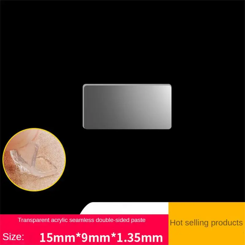 

10pcs Acrylic Adhesive Sticker Spring Festival Couplet High Viscosity Double-sided Patch Multifunctional Seamless Home Supplies