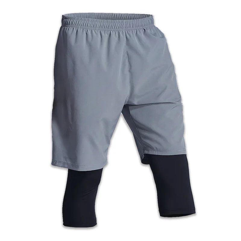 Basketball Shorts Knee Length Breathable Quick Dry Elastic High Quality Basketball Training Running Shorts Gym Workout Pants