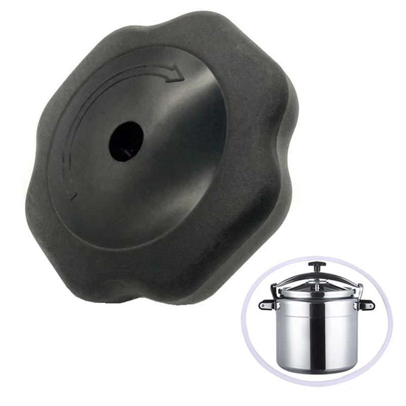 Casserole Button Lid Knob Pressure Cooker Knob Accessories Pressure Cooker Handle Button Explosion-proof Bakelite Spiral Cover