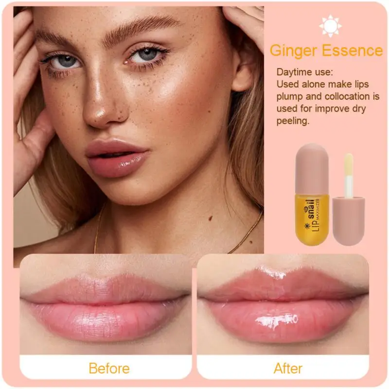 

Moisturizing Lip Plumper Kit Day Night Instant Volume Lips Plumper Oil Women Repairing Reduce Lip Gloss Fine Line Serum Cosmetic