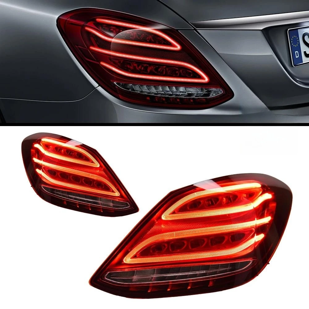 

Tail Light Parts For Benz C Class W205 C180 C200 C260 2015-2021 Taillights Rear Lamp LED Signal Brake Reversing Parking FACELIFT