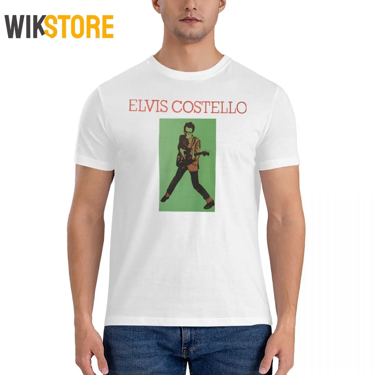 Футболка мужская с коротким рукавом и круглым вырезом оверсайз