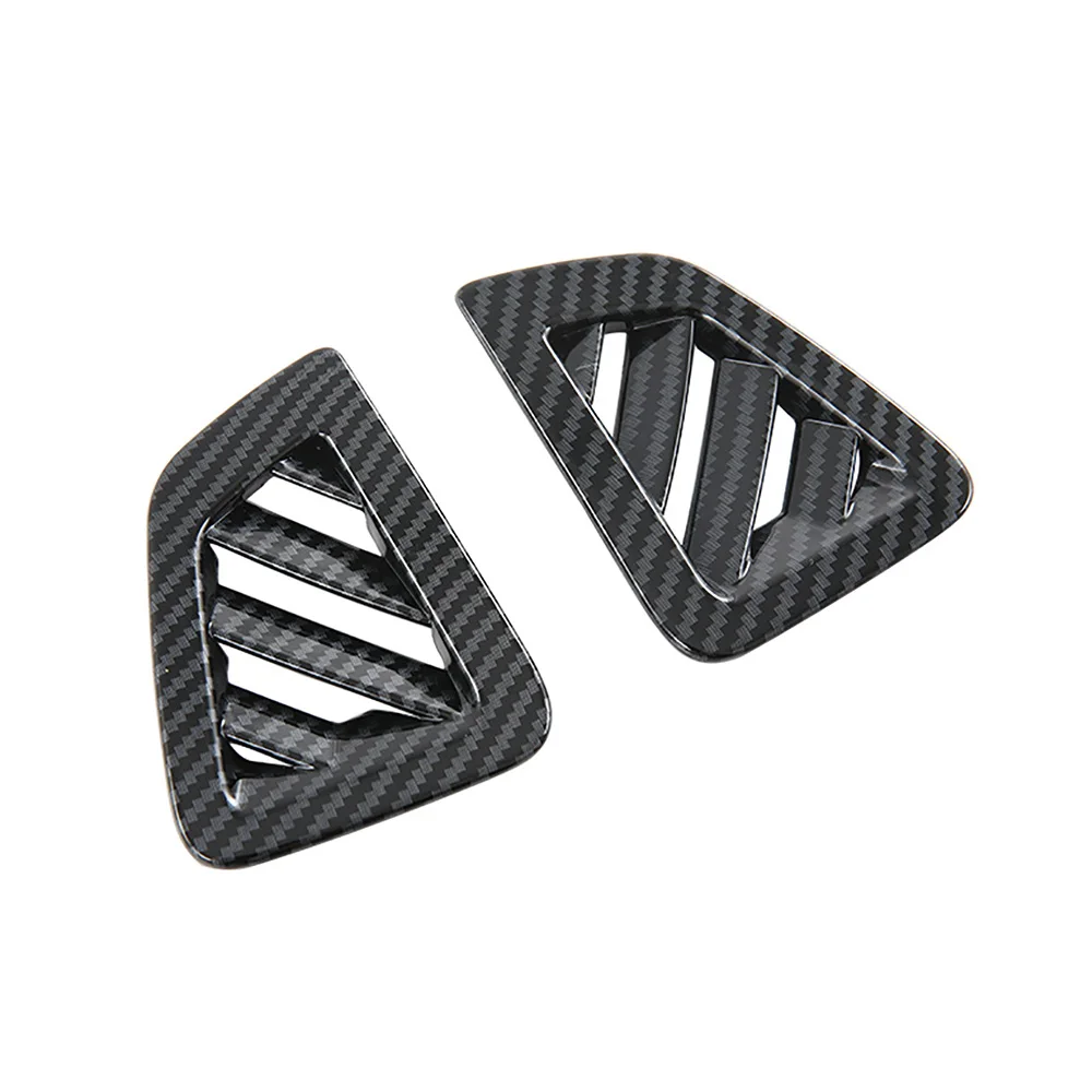 ABS углеродное волокно Цвет A/C Передняя вверх Крышка вентиляционного отверстия