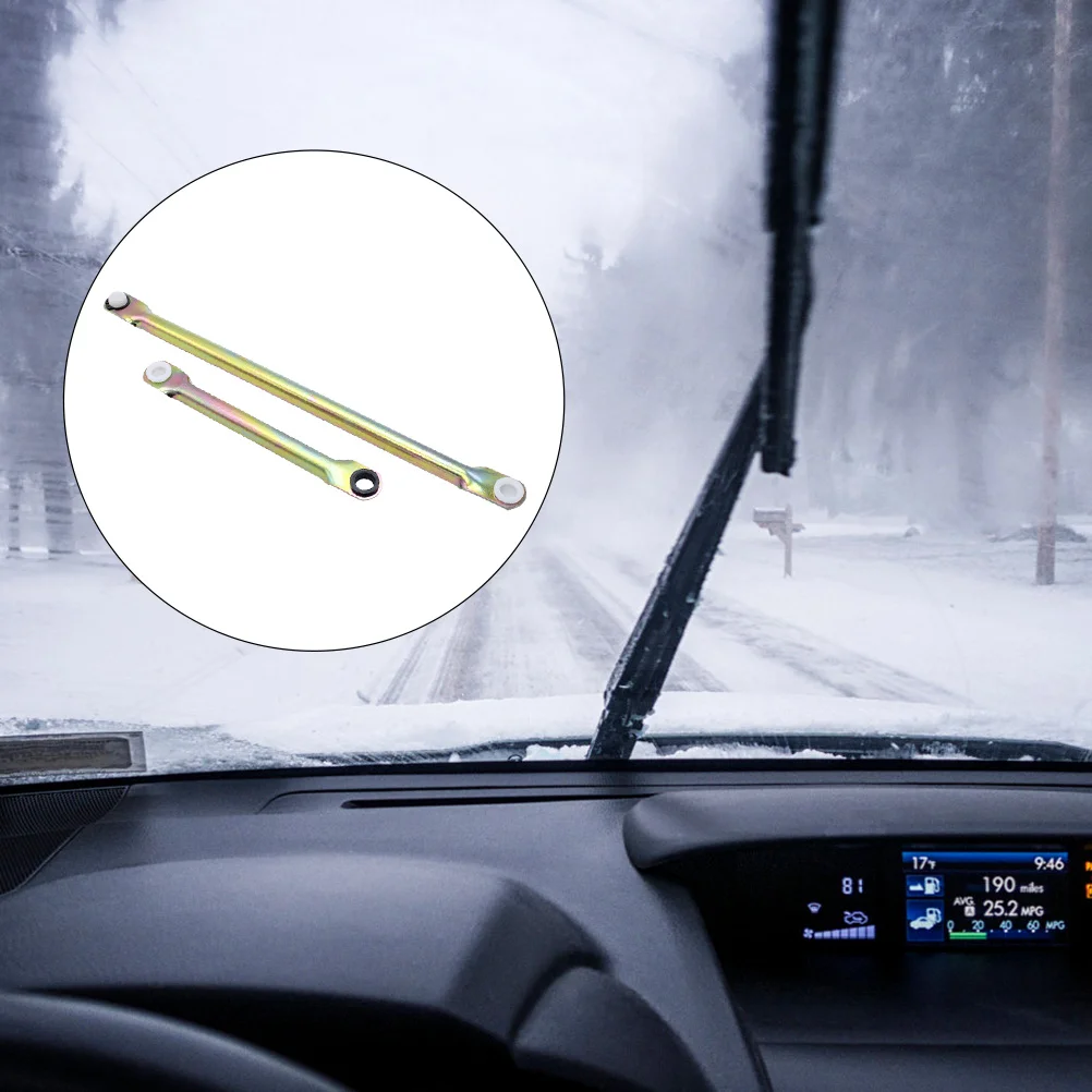

2 Pcs Wiper Motor Link Arms Wiper Replacement Wiper Arm Replacement Car Windshield Wiper Car Windscreen Wiper Bar