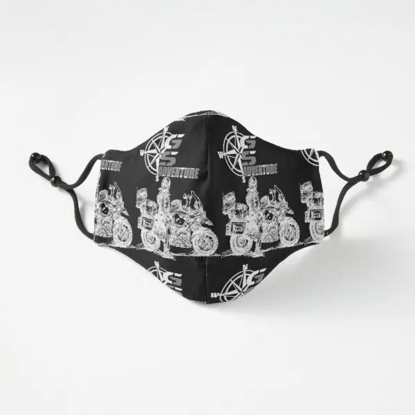 

GS Adventure with compass Face Mask Mouth Mascarillas for Jawa Suzuki AC BSA