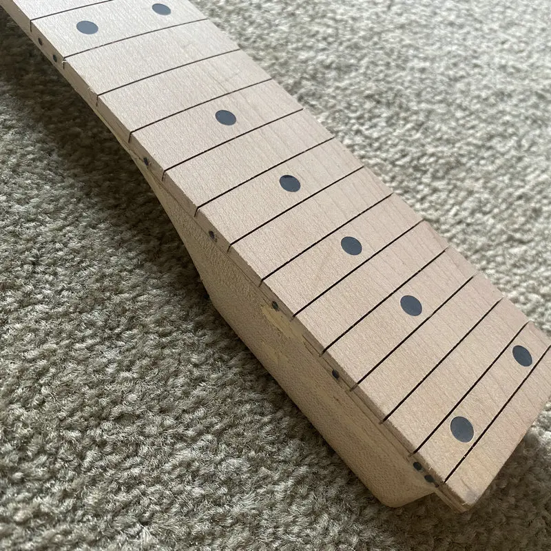 JN322 SEMI отделка 6-струнная электрогитара гриф без ладов натуральный клен краски