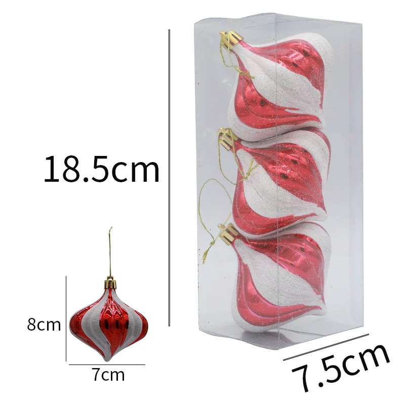 

Рождественские шары 8 см