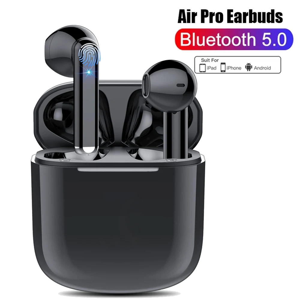 

Original Airs MAX PRO V77 TWS Bluetooth Earphone Wireless Headphone Volume Control 9D Super Bass Noise Canceling Arie2 Earbuds