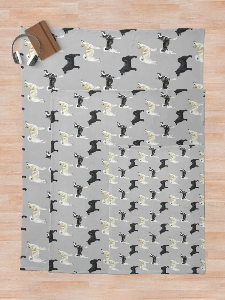 Норвежское одеяло Buhund с повторяющимся узором одеяла и пледы декоративные