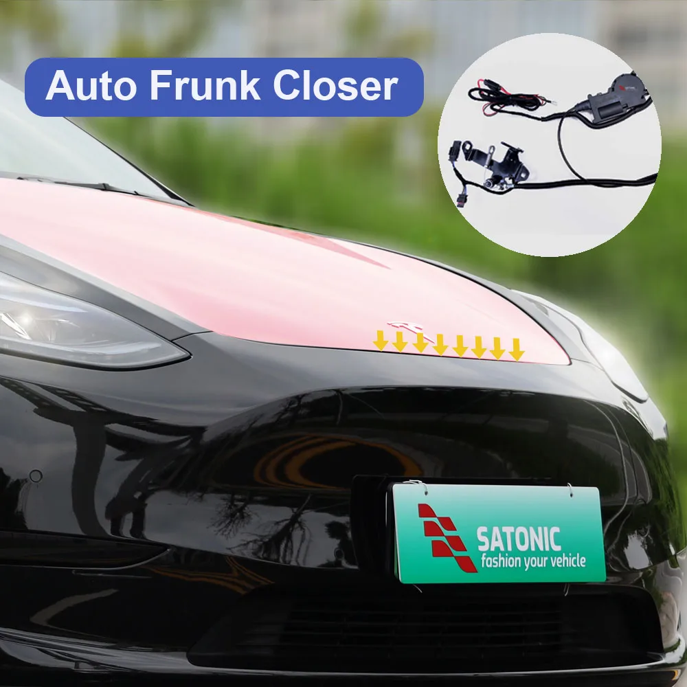 SATONIC V2 Автоматический мягкий закрыватель в рамке для Tesla Model 3 и Y Model3 Highland S X