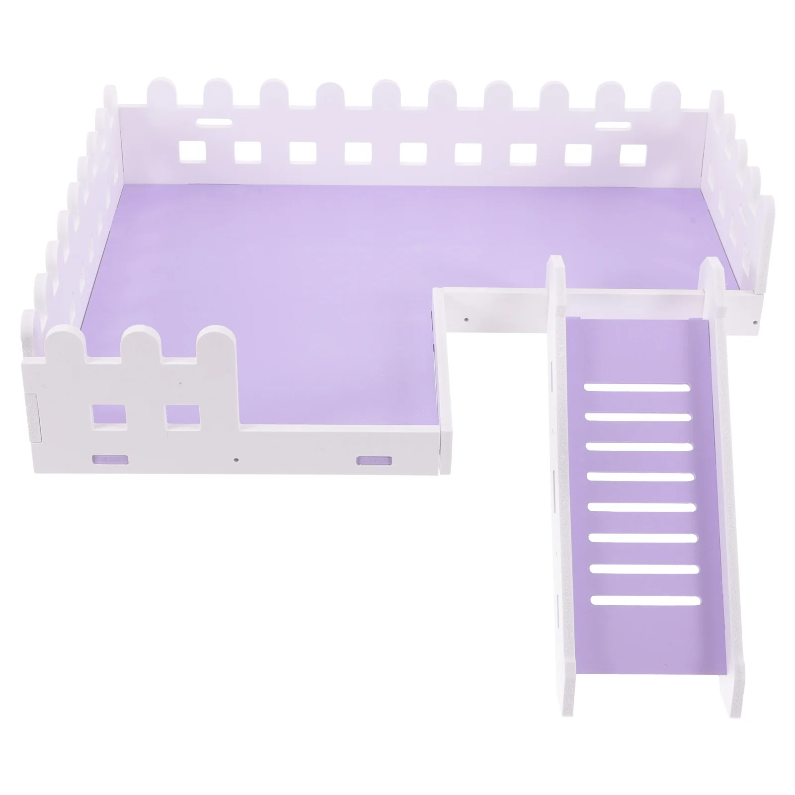 

Hamster Platform Toys Bite Resistant Playing Pet Guinea Cage Accessories Pvc Supply Ladder