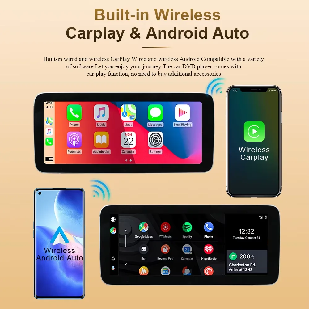 Фото Мультимедийный автомобильный проигрыватель Android 16 QLED 2400*900P для Toyota Land Cruiser Prado 150 2010-2013 с GPS-навигацией, сенсорным экраном и Bluetooth №3