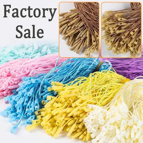 Черно-белая подвесная бирка, защелка-петля, застежка-крючок, галстук для одежды, ценник, подвесной 20 см, 7,8 дюйма, 100-1000 шт.