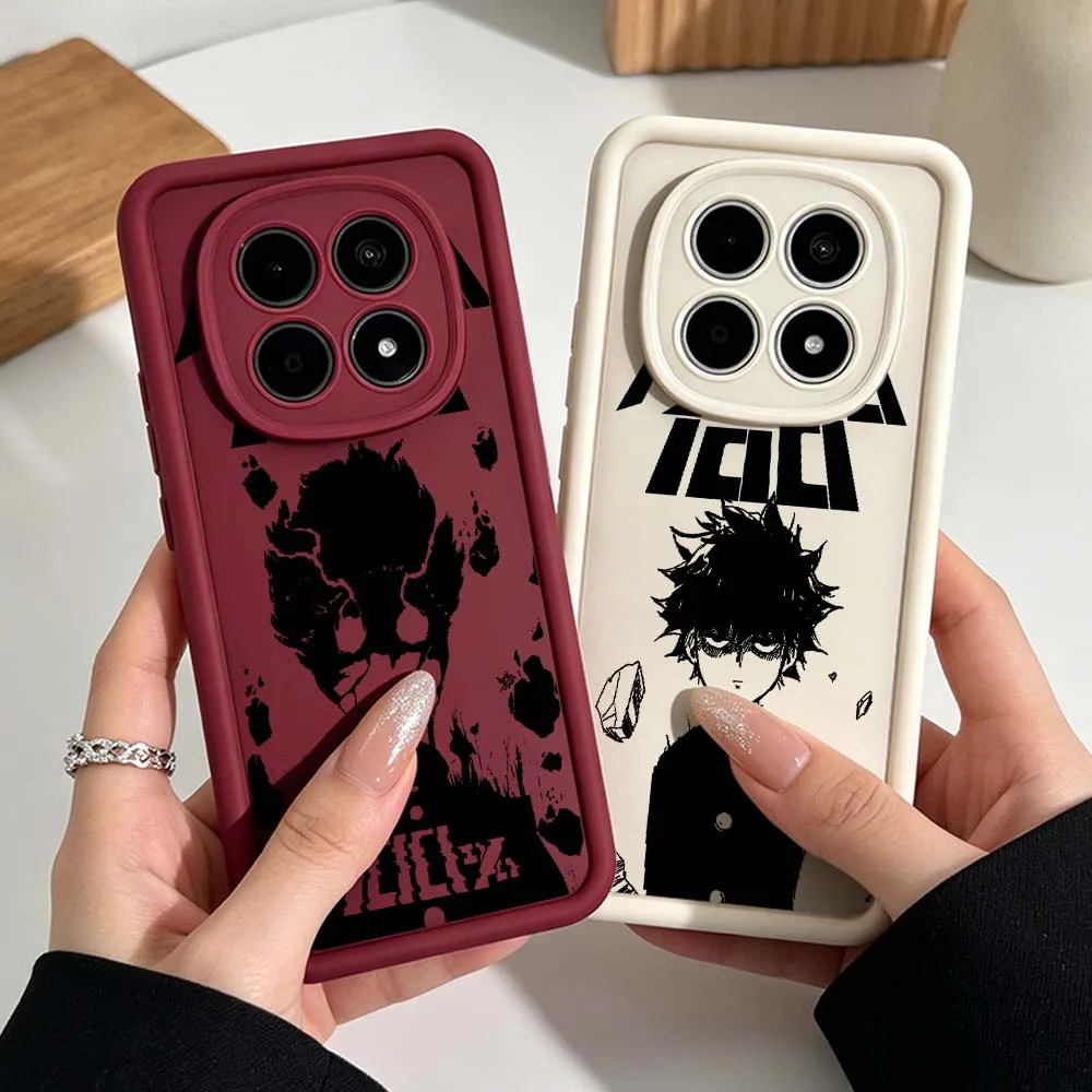 Фото Чехол для телефона Mobu Saiko Hyaku Anime для Xiaomi Redmi Note 15 14 13 12 11 10 14S 11S Pro Plus 5G, силиконовый чехол Eye Ladder №2