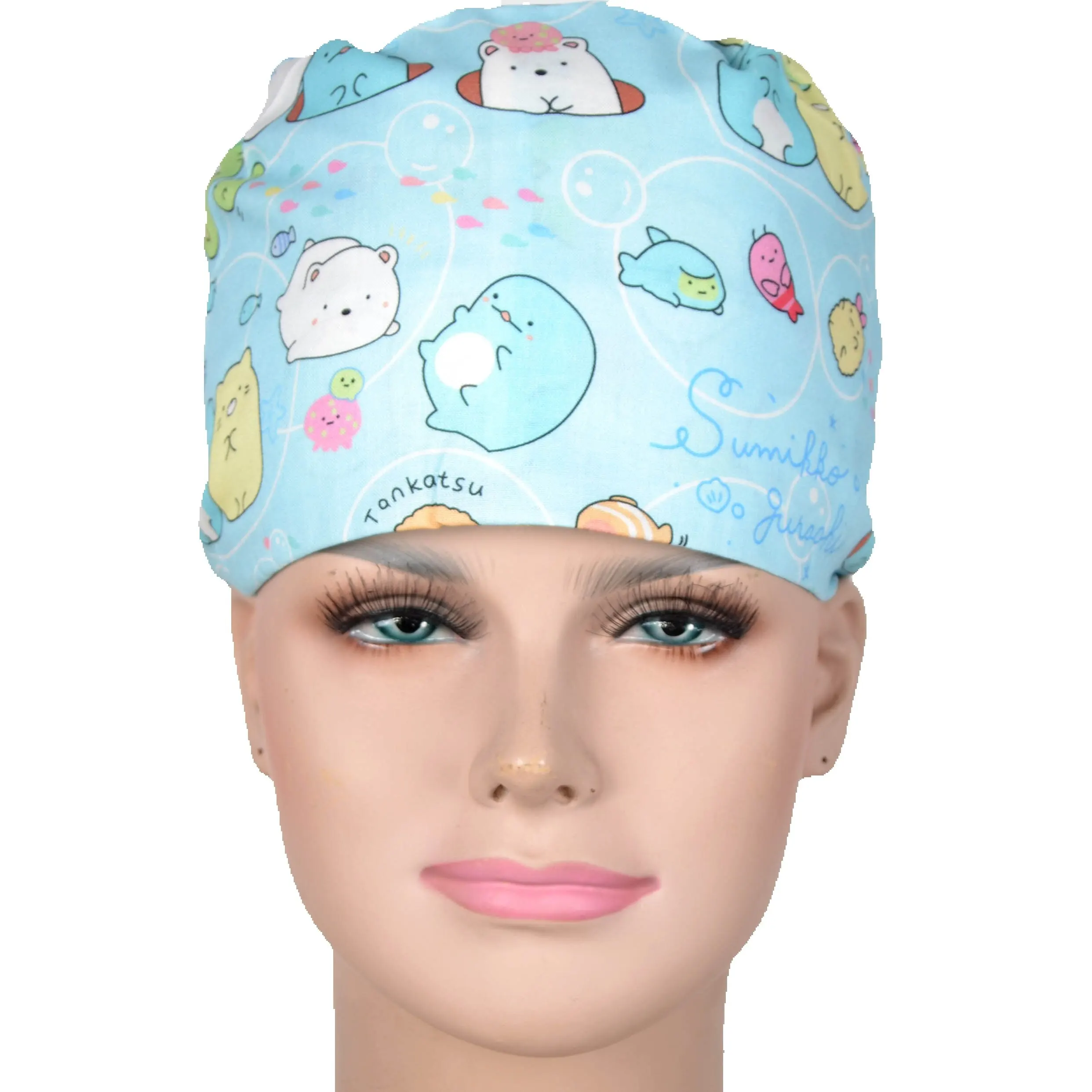 

Unisex medical caps in two sizes M and S