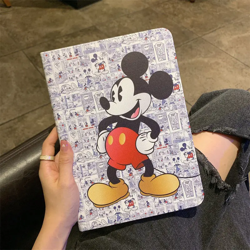 

Bandai Disney Tablet Case for IPad Air 1 2 3 4 Mini 5 6 Pro 9.7/10.2/11inch 2021 2020 2019 Protective Cover Cartoon Soft Funda