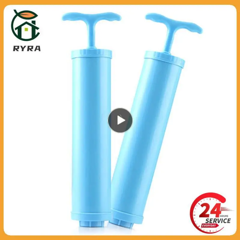

1~7PCS Portable Manual Air Pump Multi-purpose Manual Vacuum Bag Suction Air Pump Not Easy To Break Storage