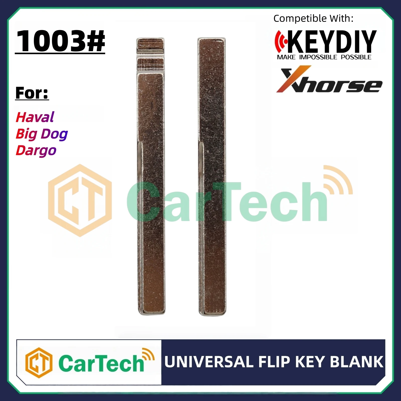 Фото 01 # HU49 необрезанный флип-пустой ключ для KEYDIY KD XHORSE VVDI Универсальный пульт дистанционного управления для Audi VW Volkswagen Seat Porsche Jetta Santana №1