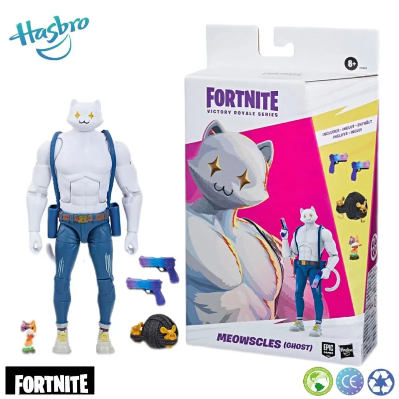 

Фигурка героя Hasbro Fortnite Victory Royale из серии Meowscles Ghost, Игрушечная модель, 6 дюймов