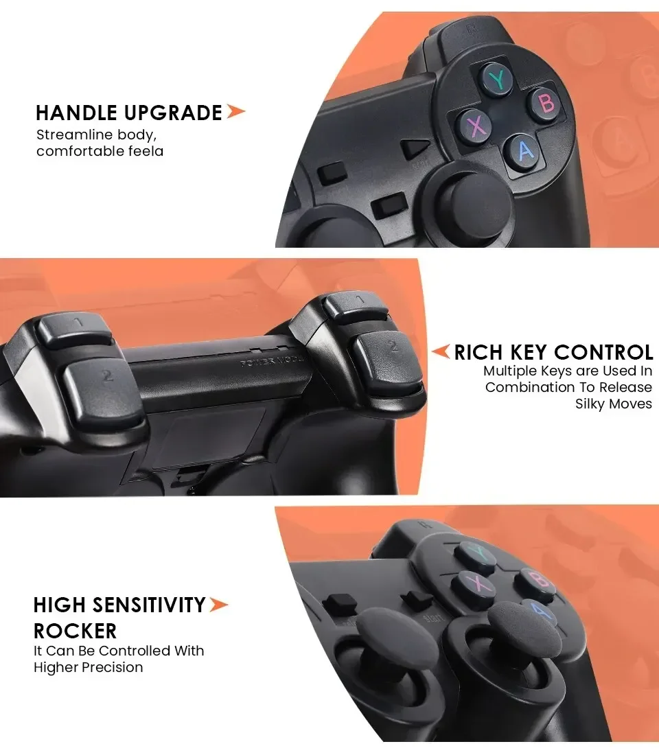 Игровая консоль X2 Plus 128G 40000 Game GD10 Pro 4K Stick 3D HD