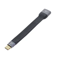 usb 3 1 type c male host to usb3 0 type a female otg for laptop phone flat slim fpc data cable