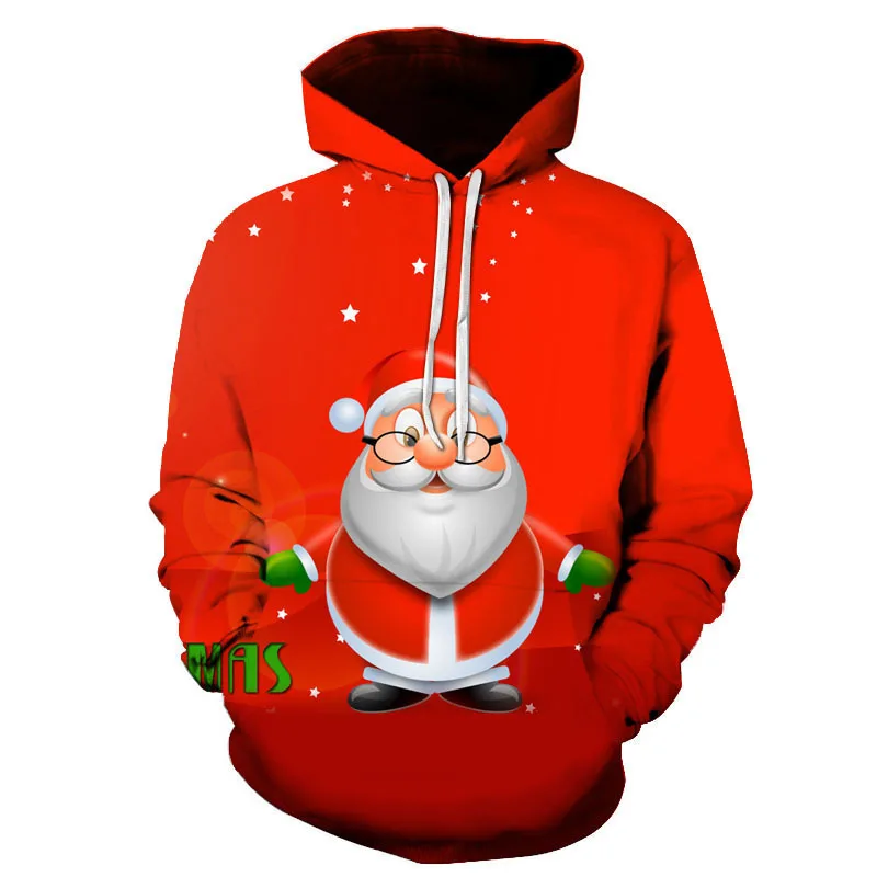 

Christmas Hoodies 3D Printeded Woman's Hoodie Sweatshirt Female Man Clothing Sweatshirts Pullover Sweater