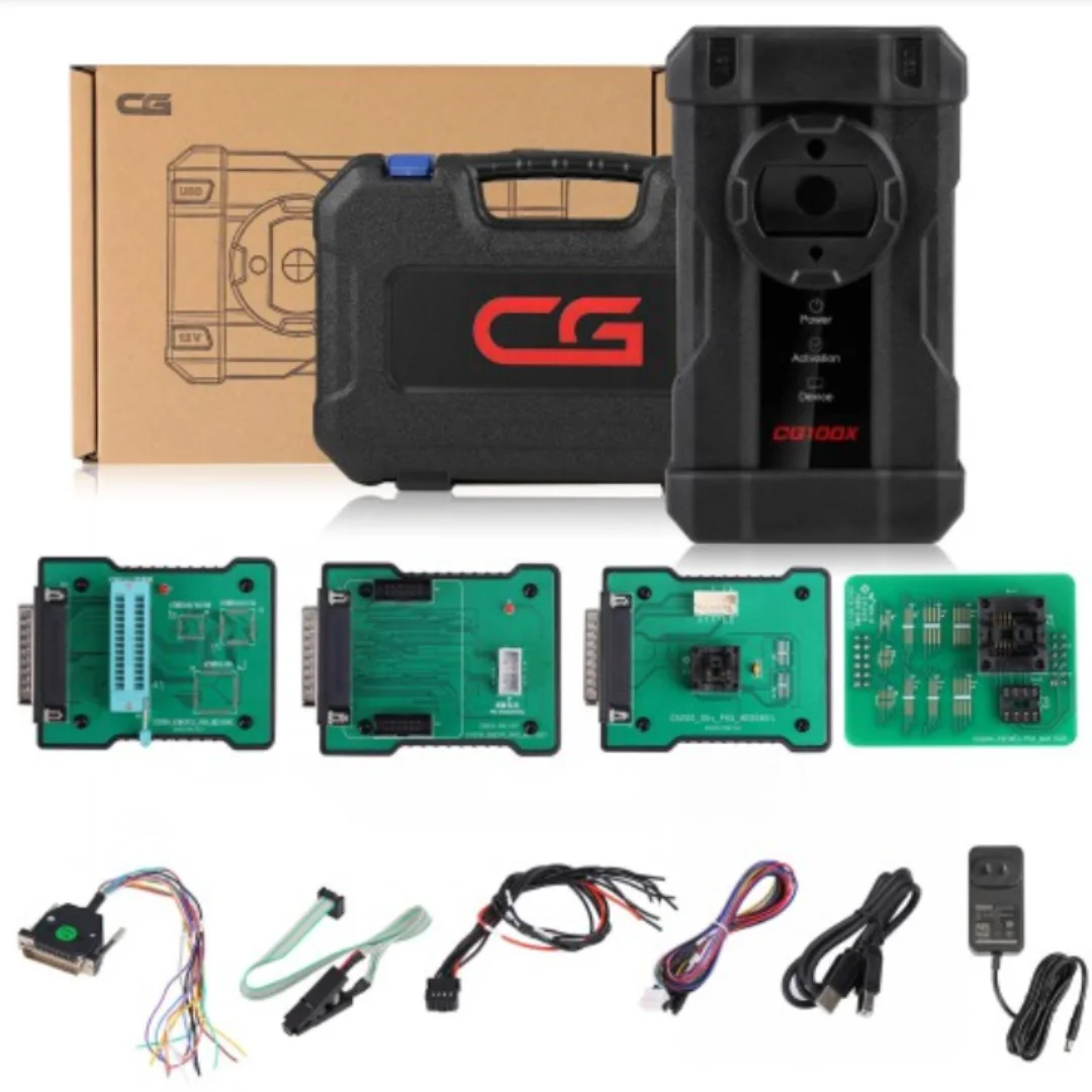 

Программатор CGDI CG100X нового поколения для сброса воздушной подушки, регулировки пробега и чтения микросхем, поддержка MQB Get Free PRO V2 Ha