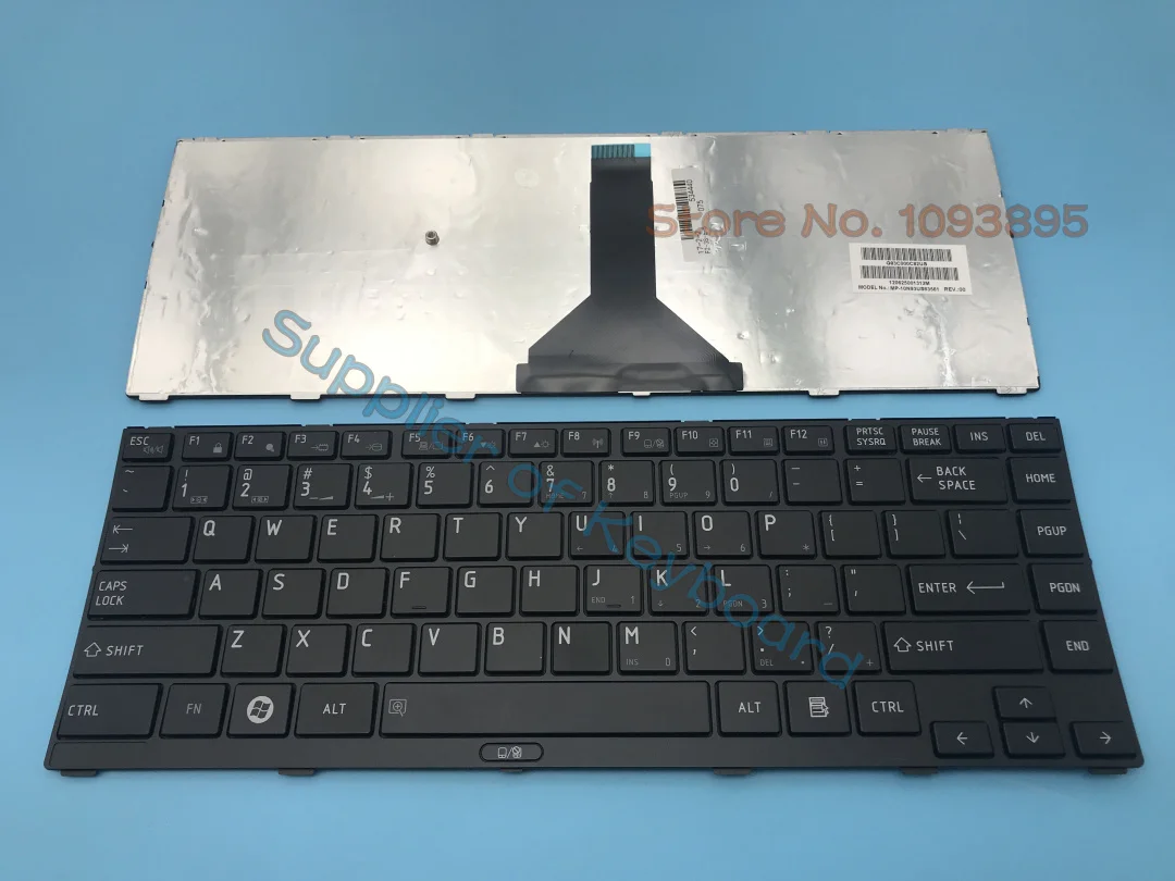 Оригинальная новая клавиатура с английской раскладкой для ноутбука Toshiba Satellite R800 R845