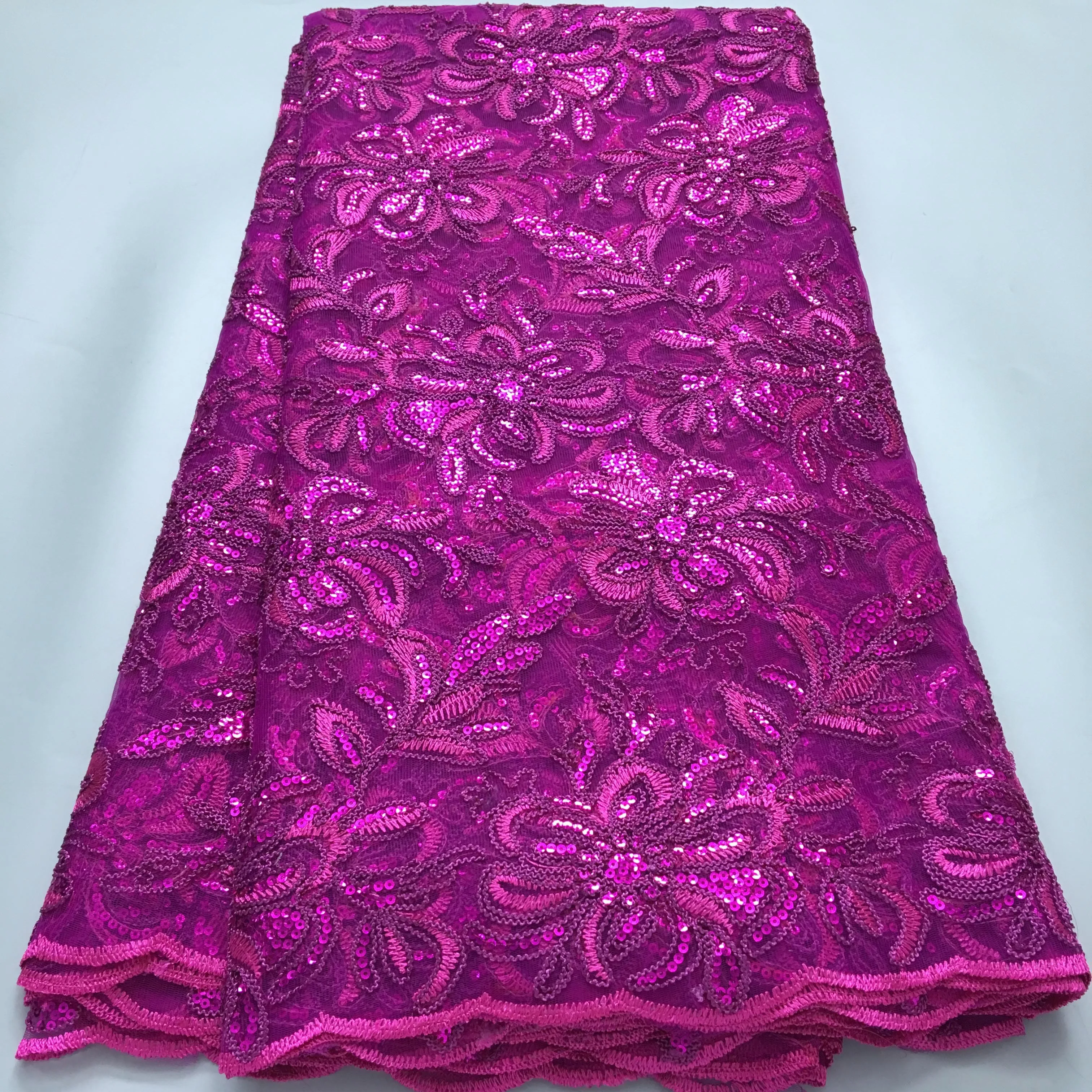 Французское кружево с блестками 2024 новый дизайн нигерийский африканский стиль