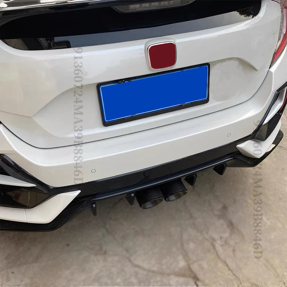 Высококачественная внешняя часть наконечник выхлопной трубы для хэтчбека Honda CIVIC