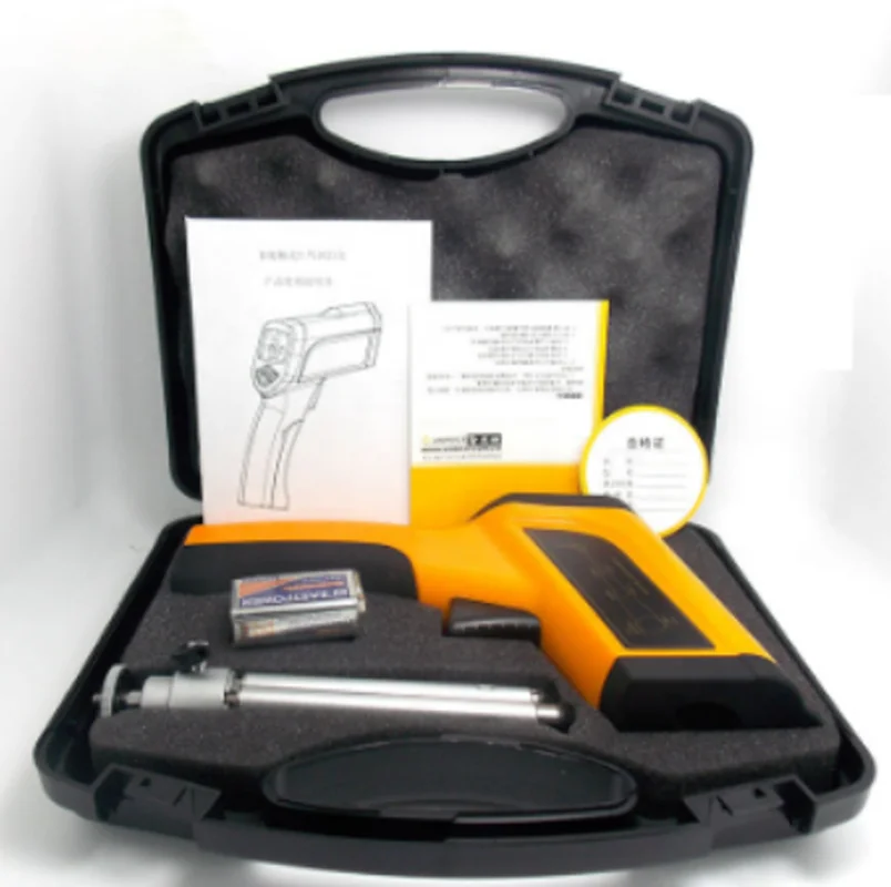 Бесконтактный инфракрасный термометр HTI HT-6899 промышленный-50 ~ 2200 градусов Цельсия