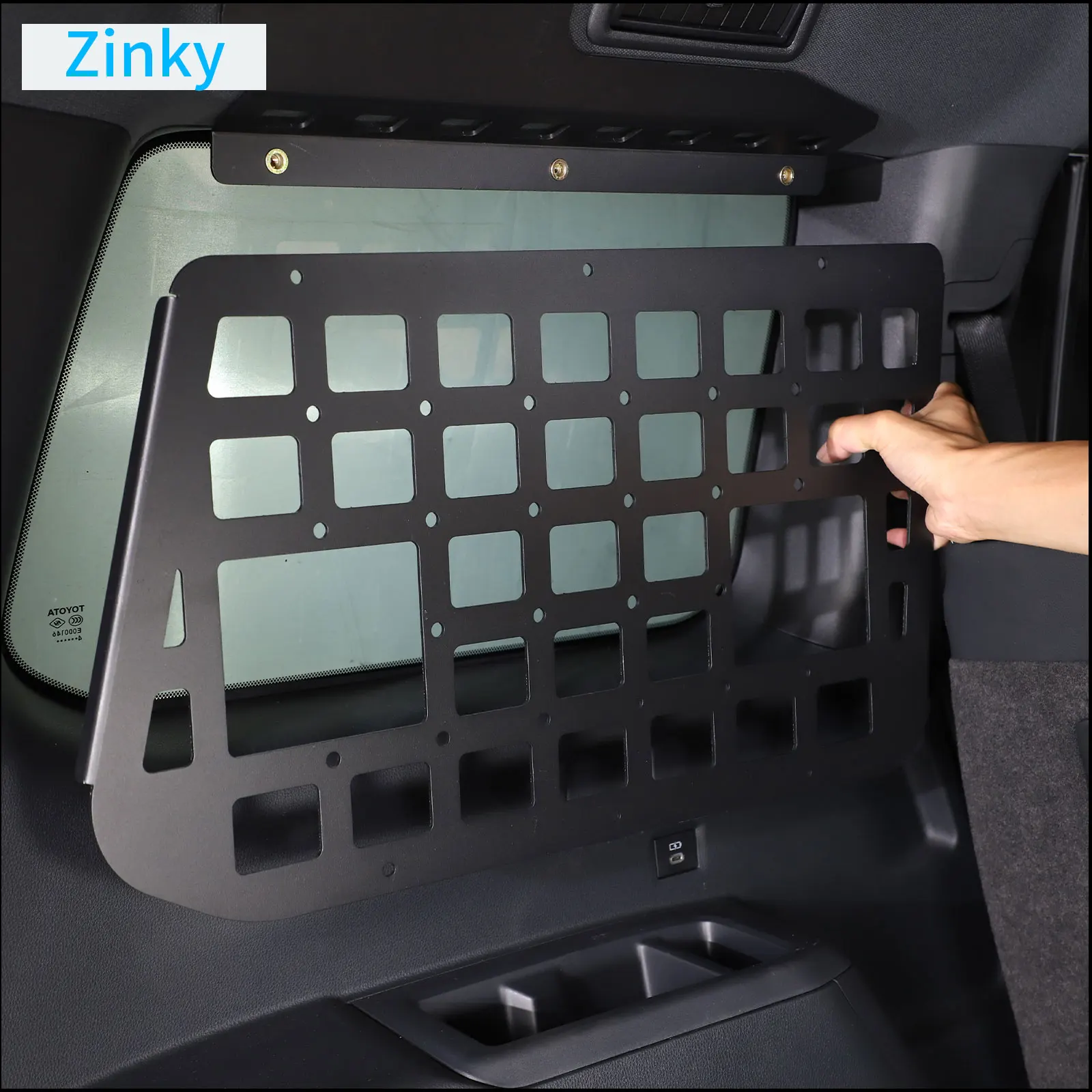 Багажник автомобиля из алюминиевого сплава Zinky многофункциональная стойка для