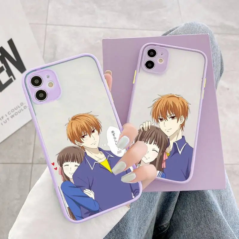 

Fruits Basket Japan anime Phone Case matte transparent For iphone 14 11 12 13 plus mini x xs xr pro max cover