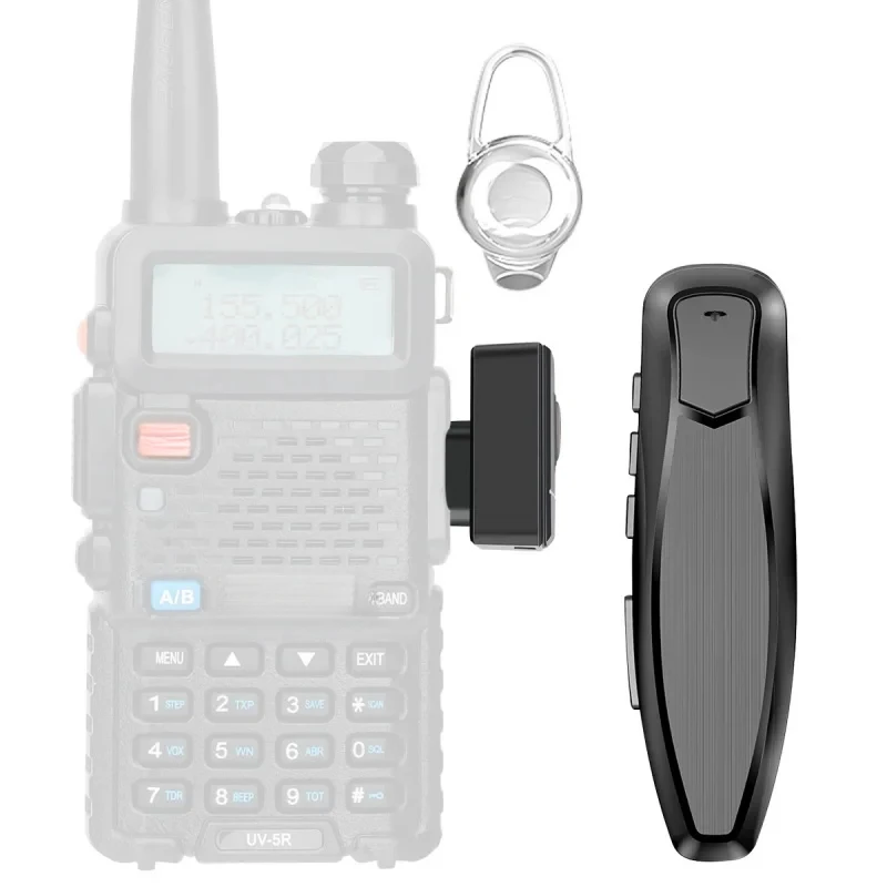 Фото BT-E2 Рация 2.4G Беспроводная гарнитура с шумоподавлением, гарнитура hands-free, замена для UV-5R UV-32 UV-21 №3