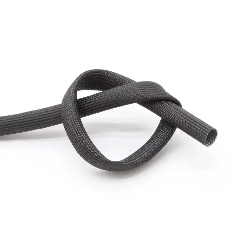 1 м ID 5 мм плетеная втулка из стекловолокна 600 градусов C высокотемпературная