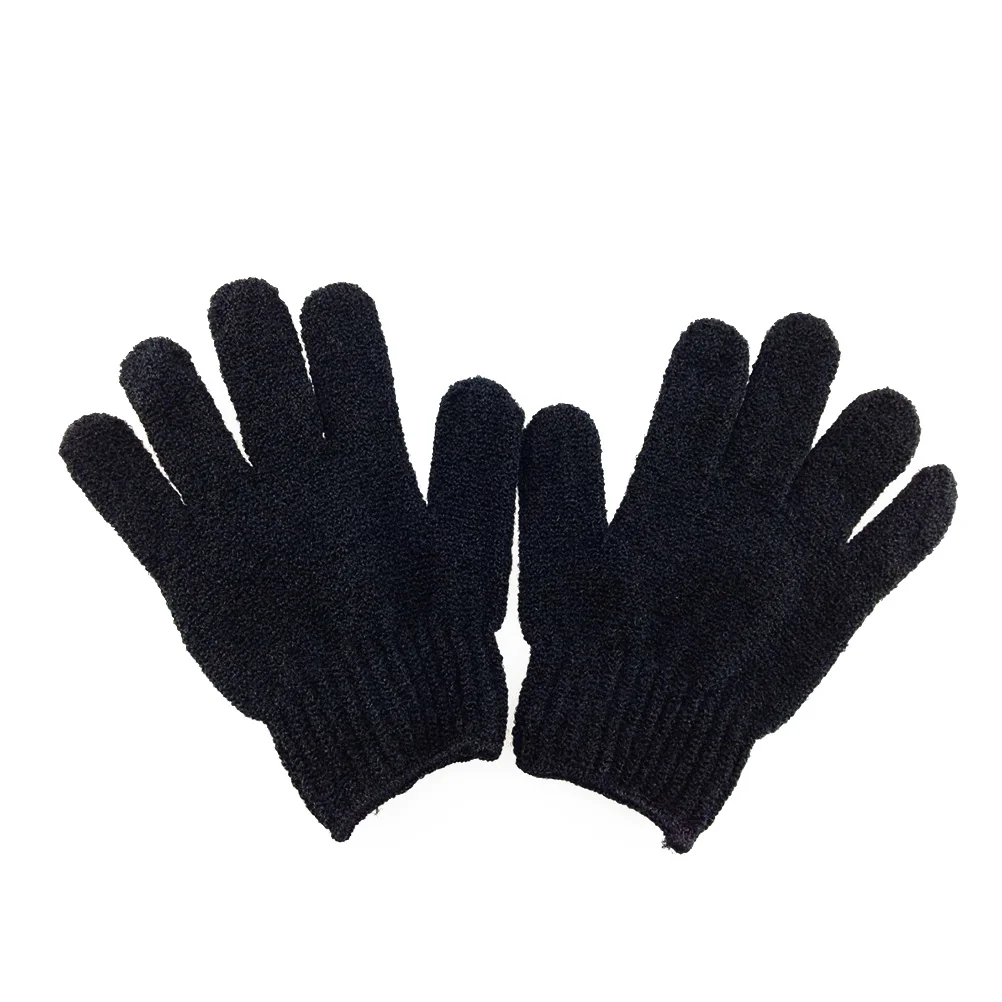 

Pair of Bath Body Exfoliating (Black)
