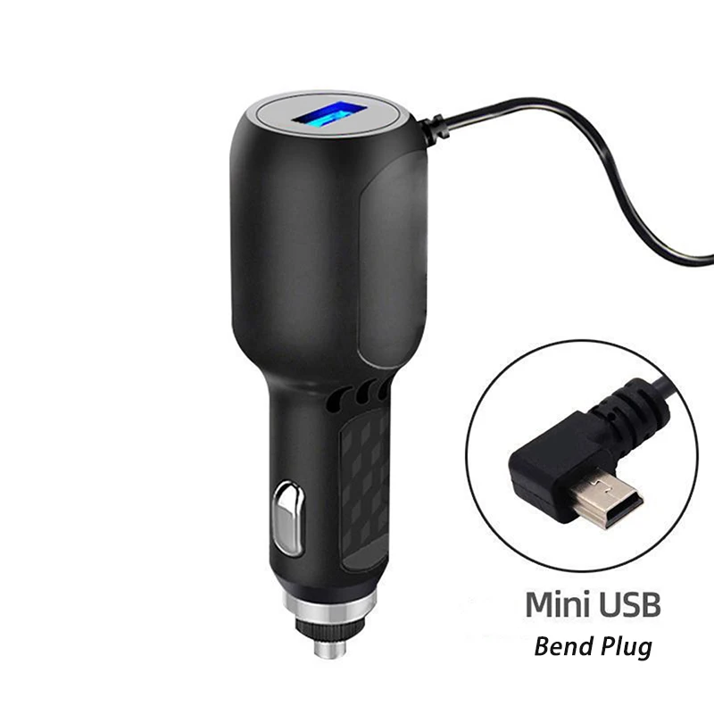 Автомобильное зарядное устройство с мини USB-входом 3 5 м 10-30 в на выход 2 А