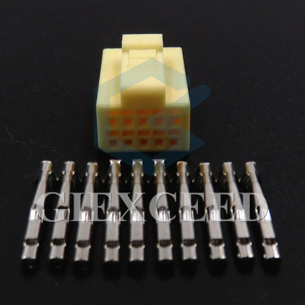 

1 комплект, 10-контактный миниатюрный незапечатанный разъем серии 0,6, разъем для автоматической модификации, аксессуары, автомобильный разъем переменного тока в сборе, жгут проводов