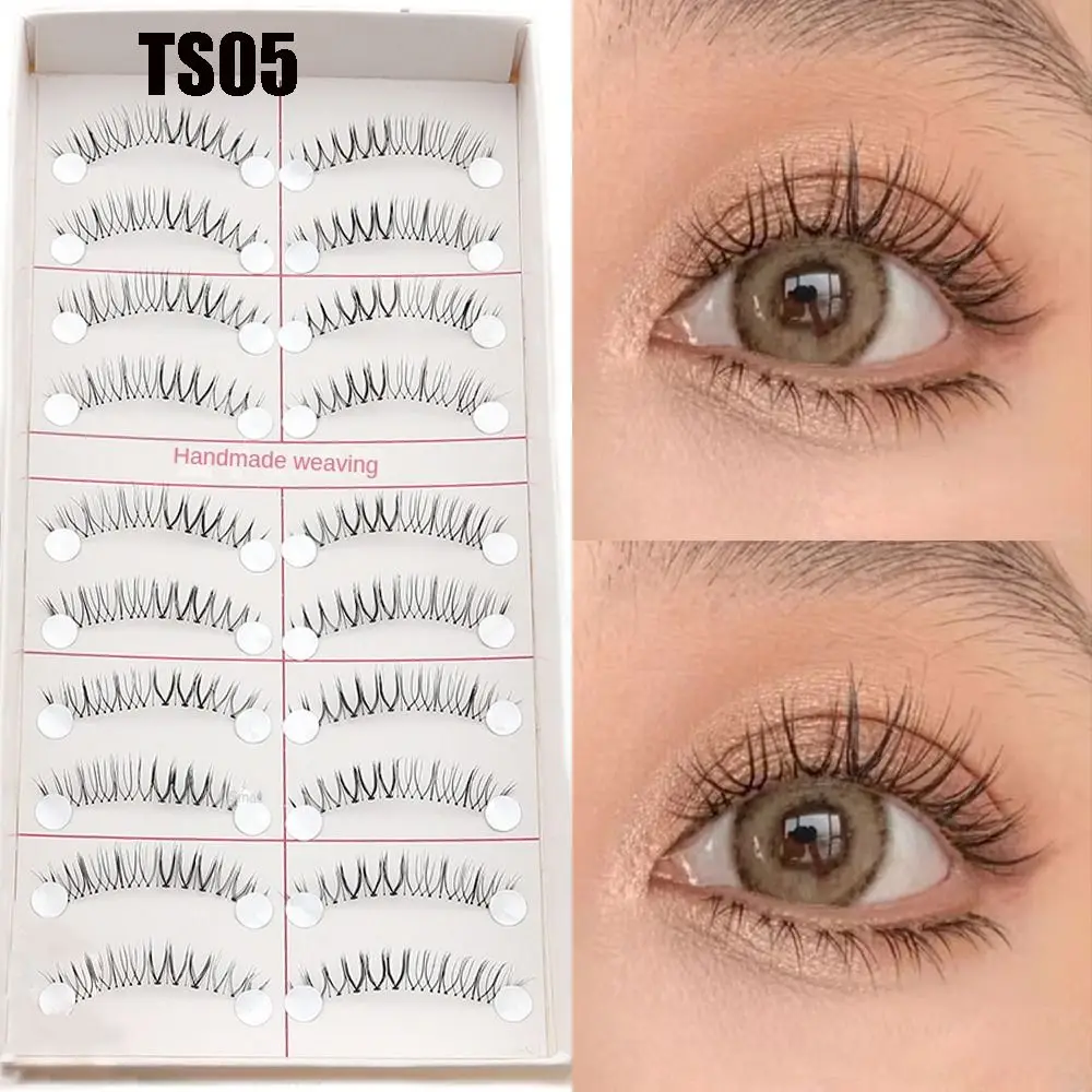 Популярные Накладные ресницы 3D супер мягкие натуральные длинные ультра-wispies