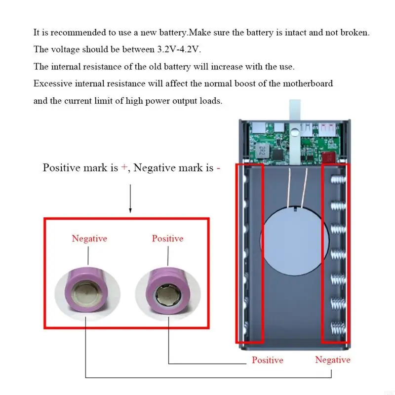 J1HC 18650 Без сварка банка батарея Box 5V-3A 9V-2A 12V-1.5A 1 SET