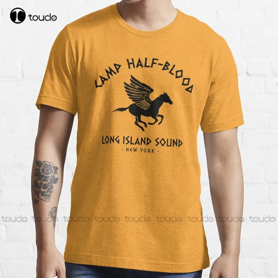 

Camp Half Blood - The Series Of Novel Long Island Trending T-Shirt Dad Shirts For Men Outdoor Simple Vintag Casual T Shirts New