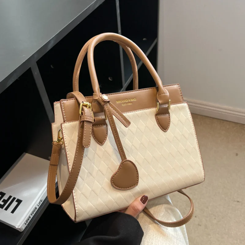 

Casual PU Leather Shoulder Crossbody Tote Bags For Women Wedding Women's Designer Large Capacity Handbag Trend Female Armpit Bag