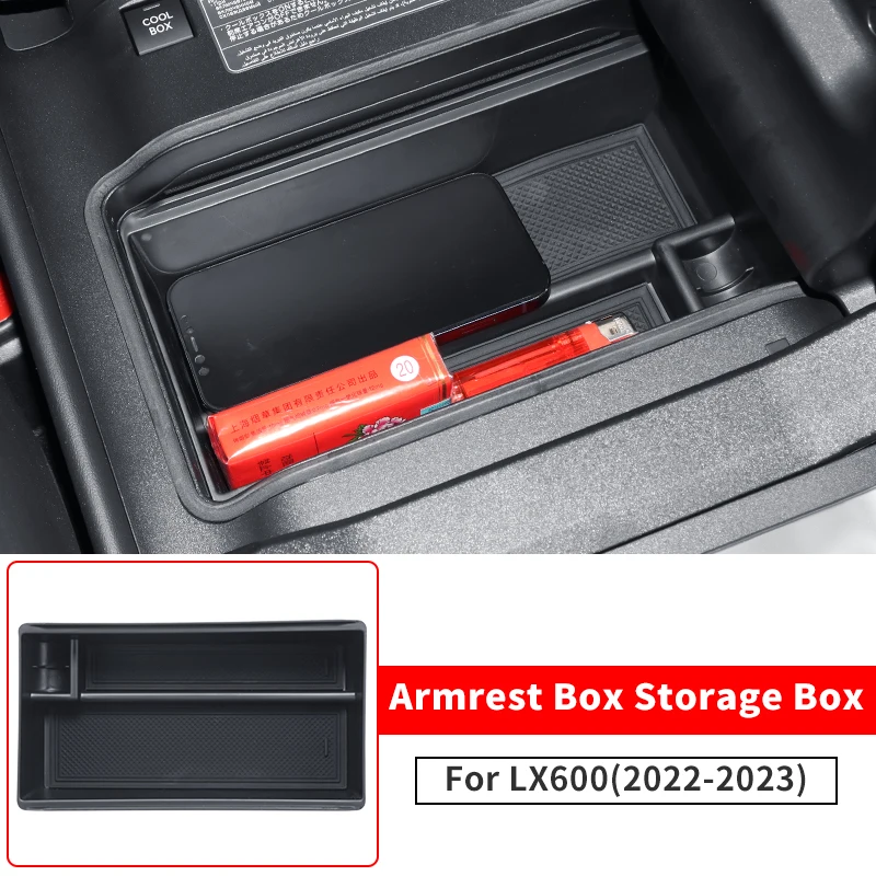 

Спортивный обновленный интерьерный аксессуар для Lexus LX600 LX 600 2022 2023, подлокотник для хранения