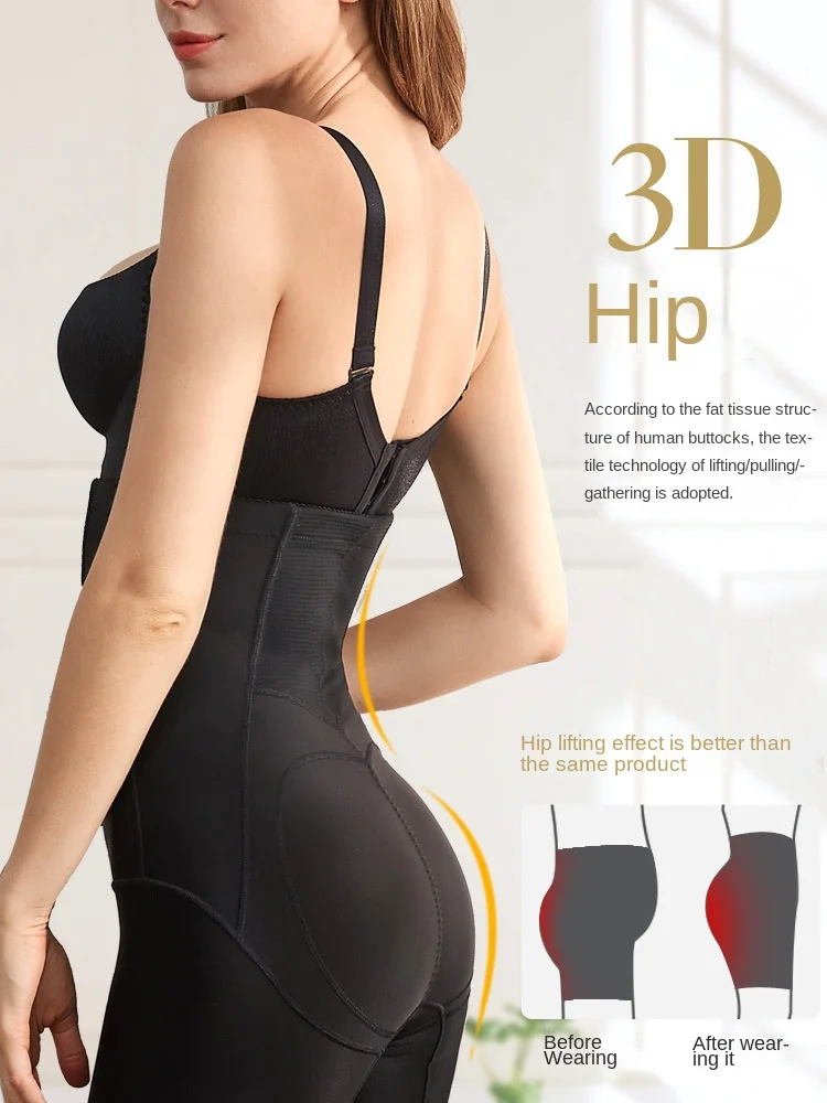 Body Shaper for Women Butt Lifting Shapewear Tummy Control Panties with Hook Zipper Closure