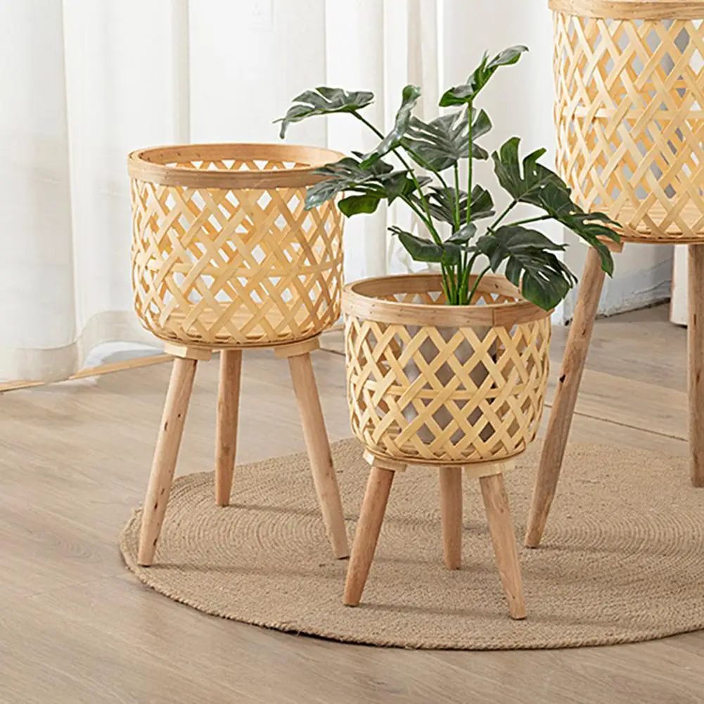 

Great Wide Application Lightweight Removable Flowerpot Holder Plant Display Stand Attractive Flowerpot Holder Yard