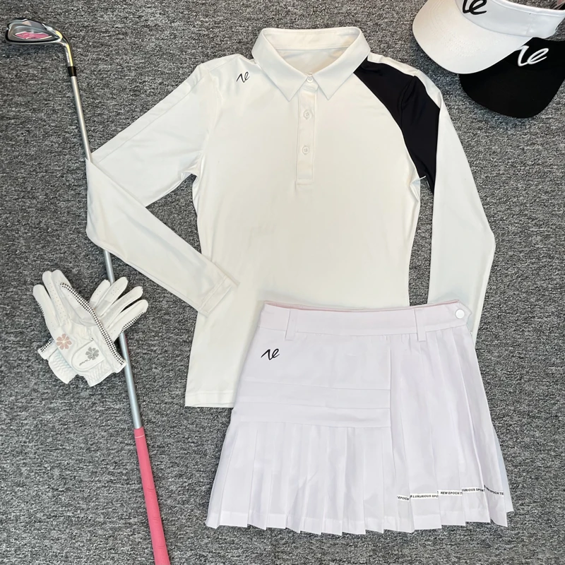 

Женская плиссированная юбка Netls Golf из искусственного шелка, модная быстросохнущая Спортивная юбка